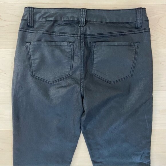 Makers of True Originals jeans black coated shinny super skinny medium rise 28 - Picture 7 of 11